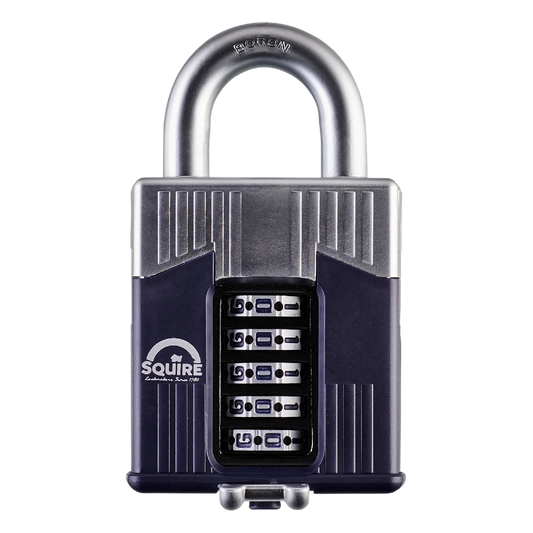 Squire Warrior Combi 65 - 65mm Heavy-Duty Combination Padlock