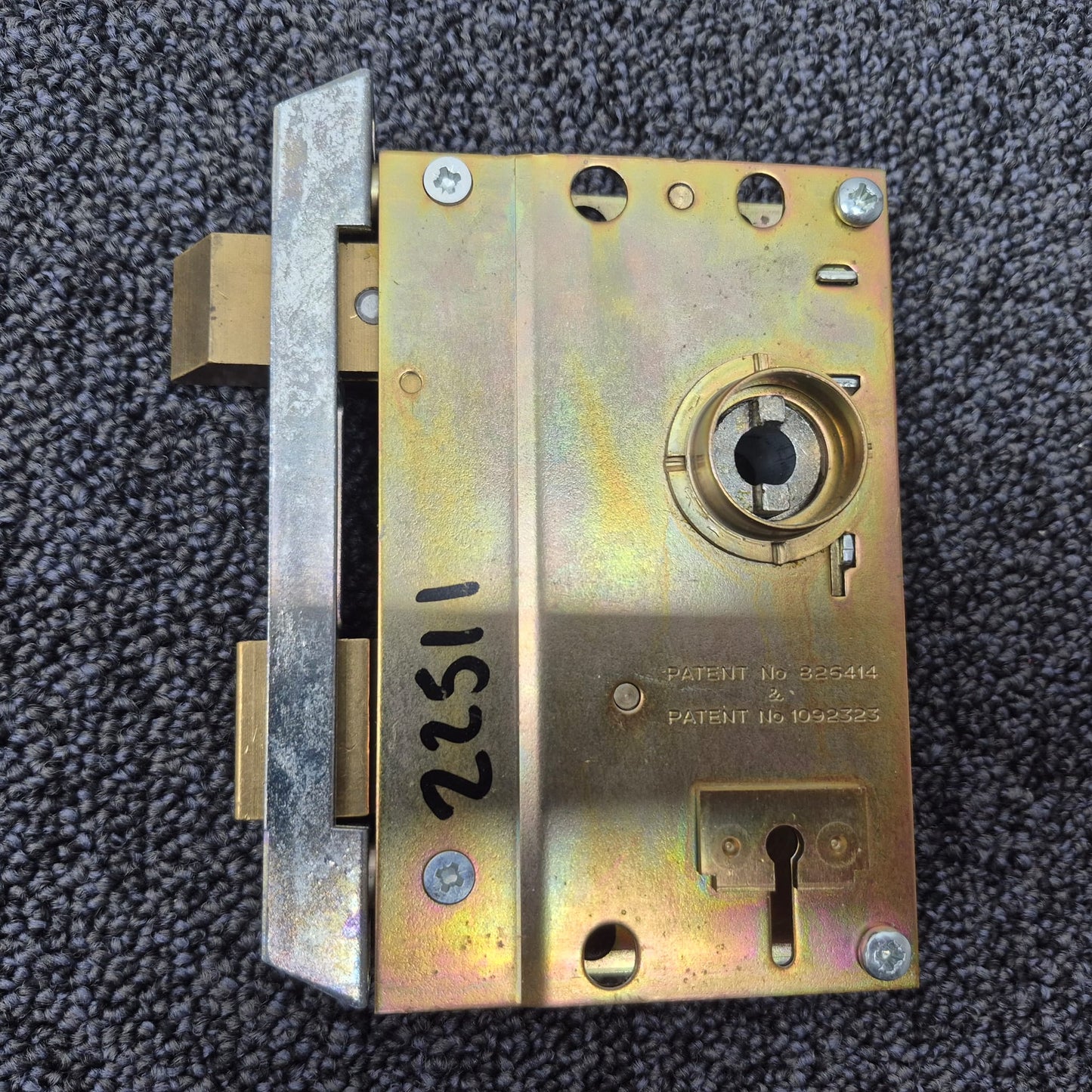 UNION 22511 4 Lever Metal Casement Lock (PANEL LOCK)