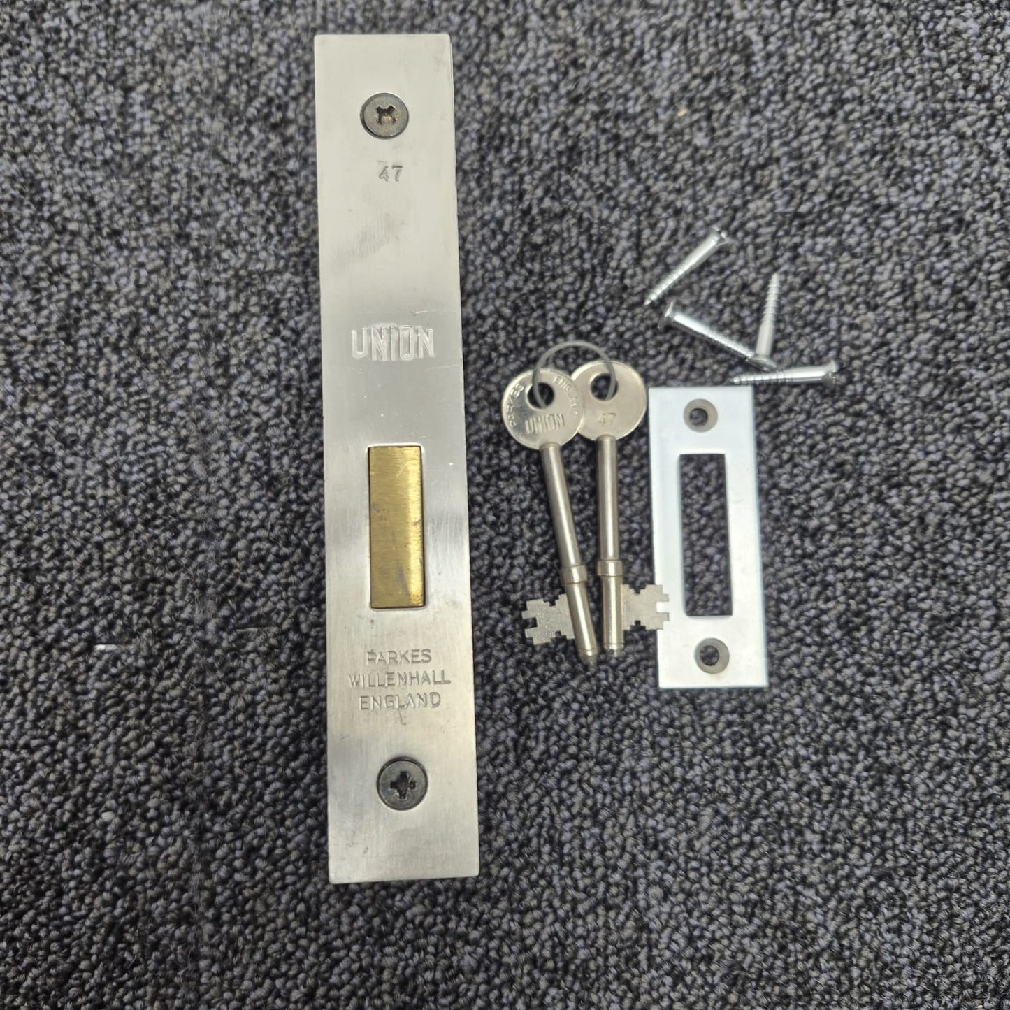 UNION 2137 3-Lever Mortice Deadlock (PLEASE READ THE WHOLE DESCRIPTION)