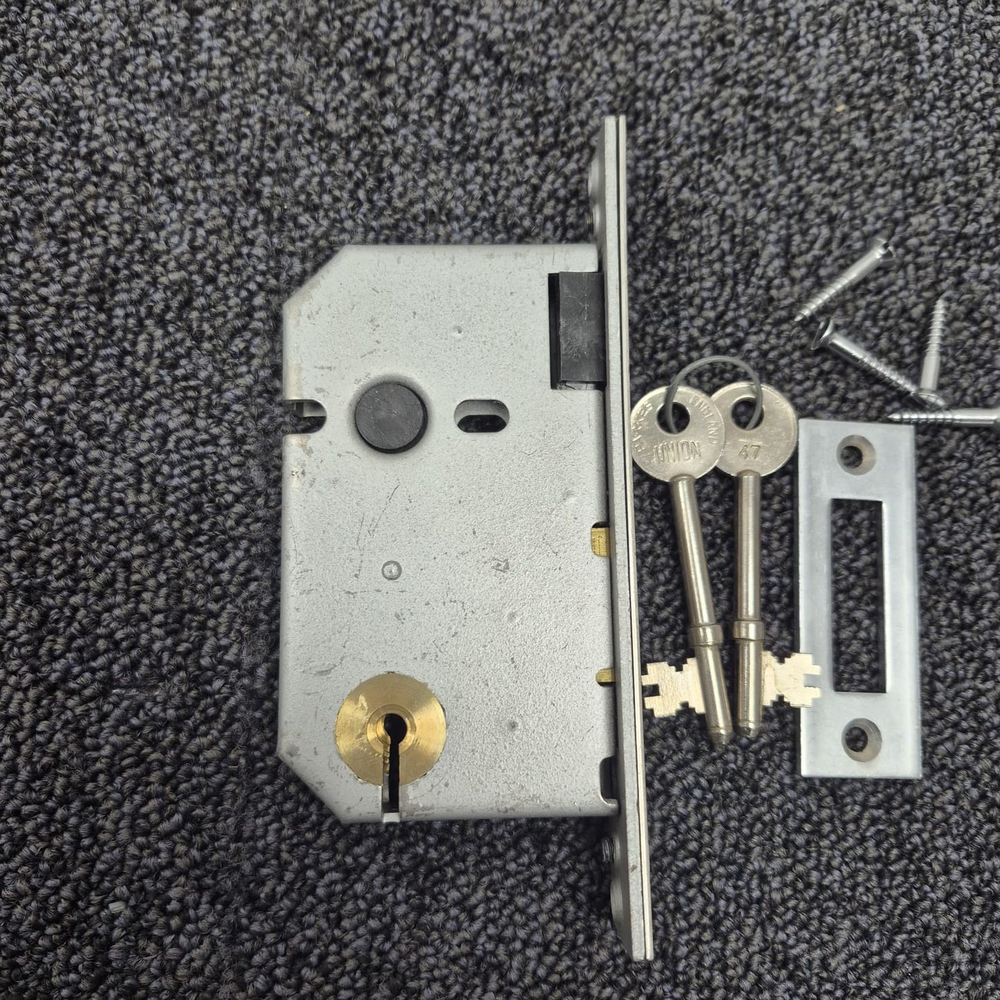 UNION 2137 3-Lever Mortice Deadlock (PLEASE READ THE WHOLE DESCRIPTION)