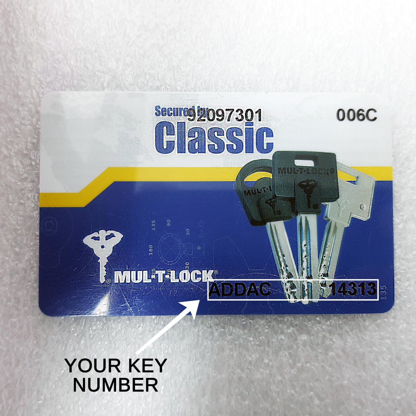 Mul-T-Lock Key