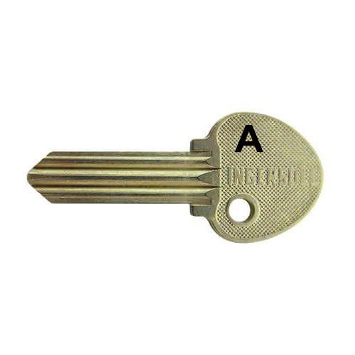 Genuine Ingersoll Cylinder Key Blank - A Section