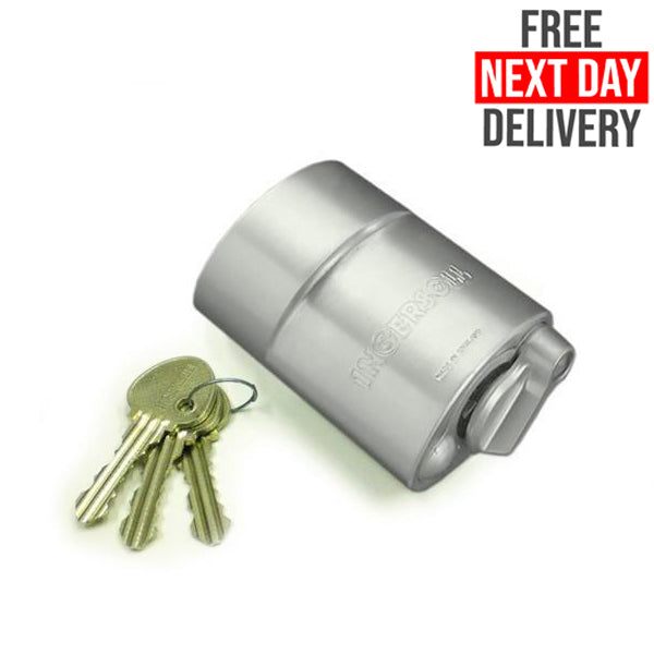 Key and Non Key Lockable Door Bolts 200mm Long, Exceeds Cyclone C3 Rating -  Lock and Handle