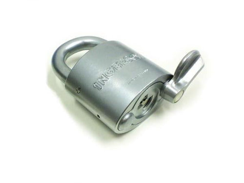 Ingersoll OS711 Open Shackle Padlock 10mm shackle keyed existing key number