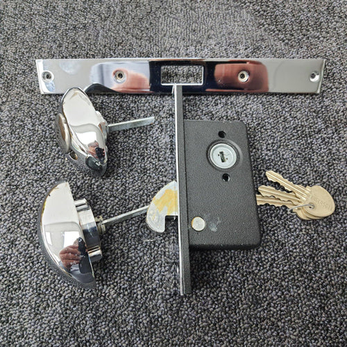 Ingersoll SC74 Lever Mortise Deadlock Hookbolt Polished Chrome