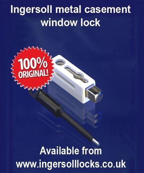 Ingersoll metal casement window lock