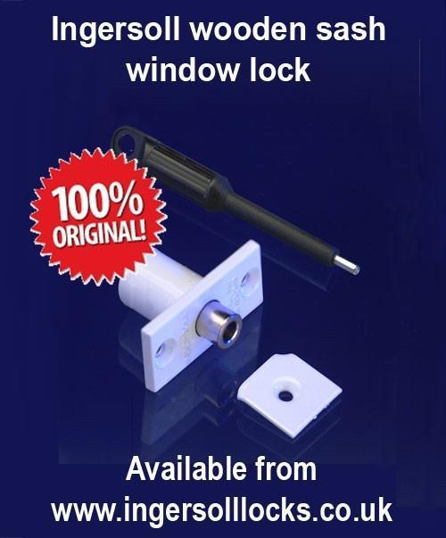 Ingersoll wooden sash window lock